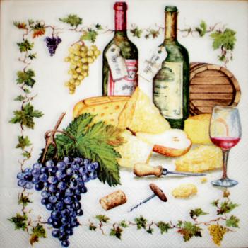 054 Grapes - 3-ply (54) - Ambiente